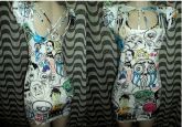 vestido estampa faceboock