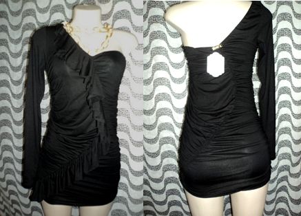 Vestido Viscolycra babado na frente !!!